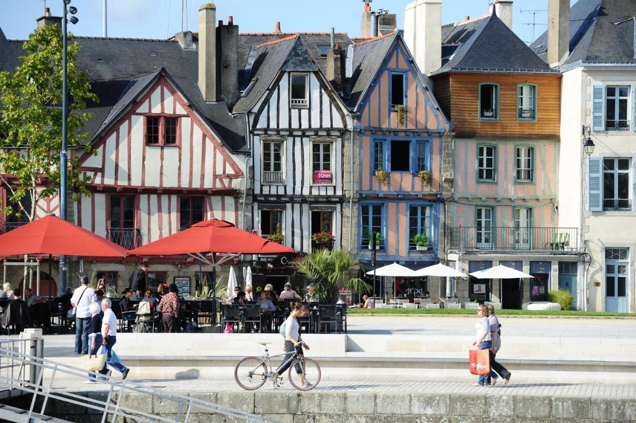 Charmant Appartement En Residence Calme Au Centre De Vannes Proche Gare Exterior foto